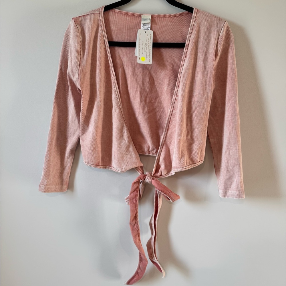 L*Space Blush Camilla Tie-Front Wrap Top